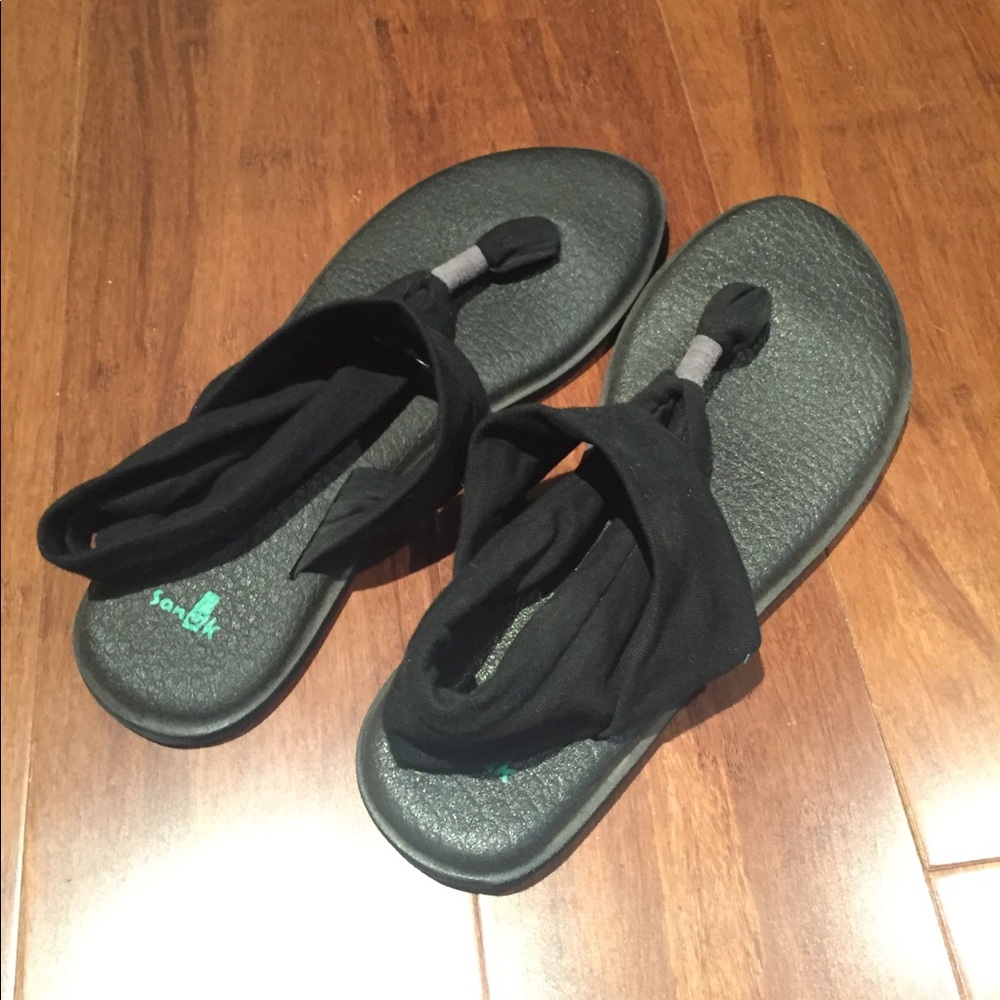 Sanuk yoga sling 2 in Black